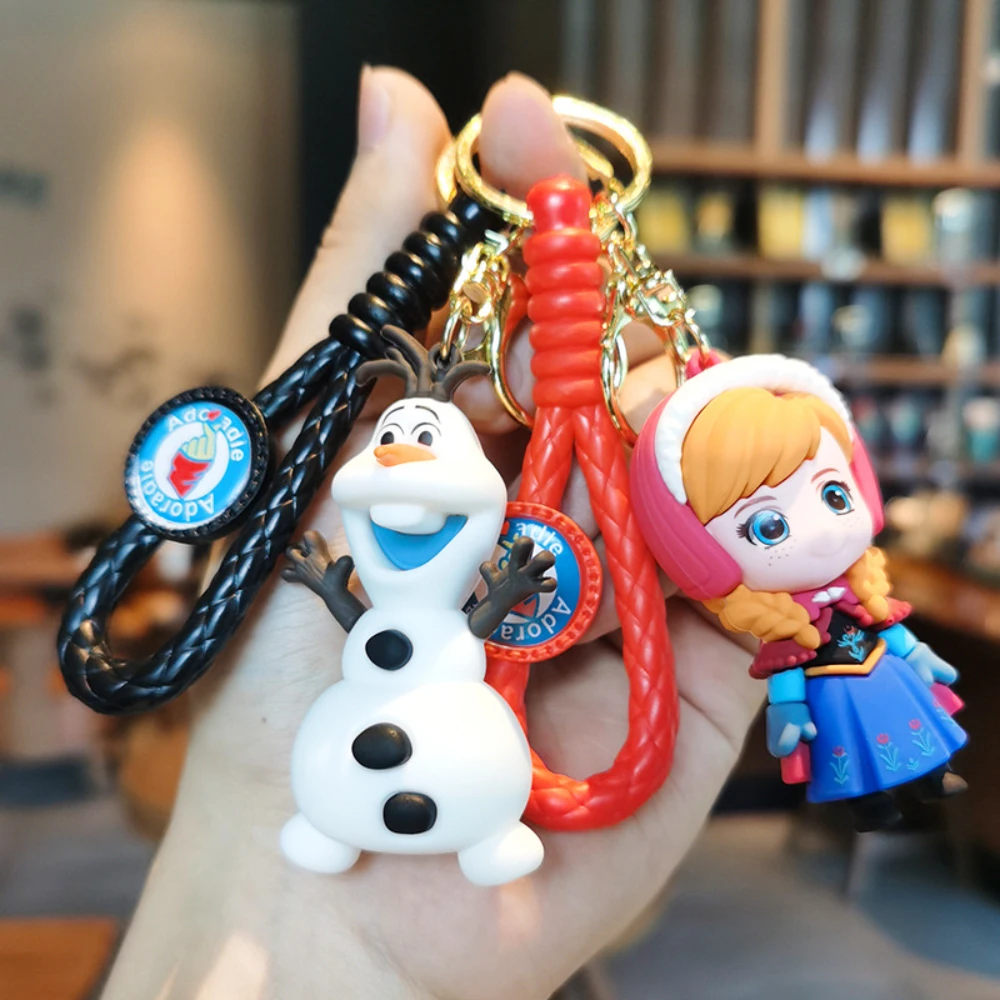 A- peluche Porte-clés pendentif